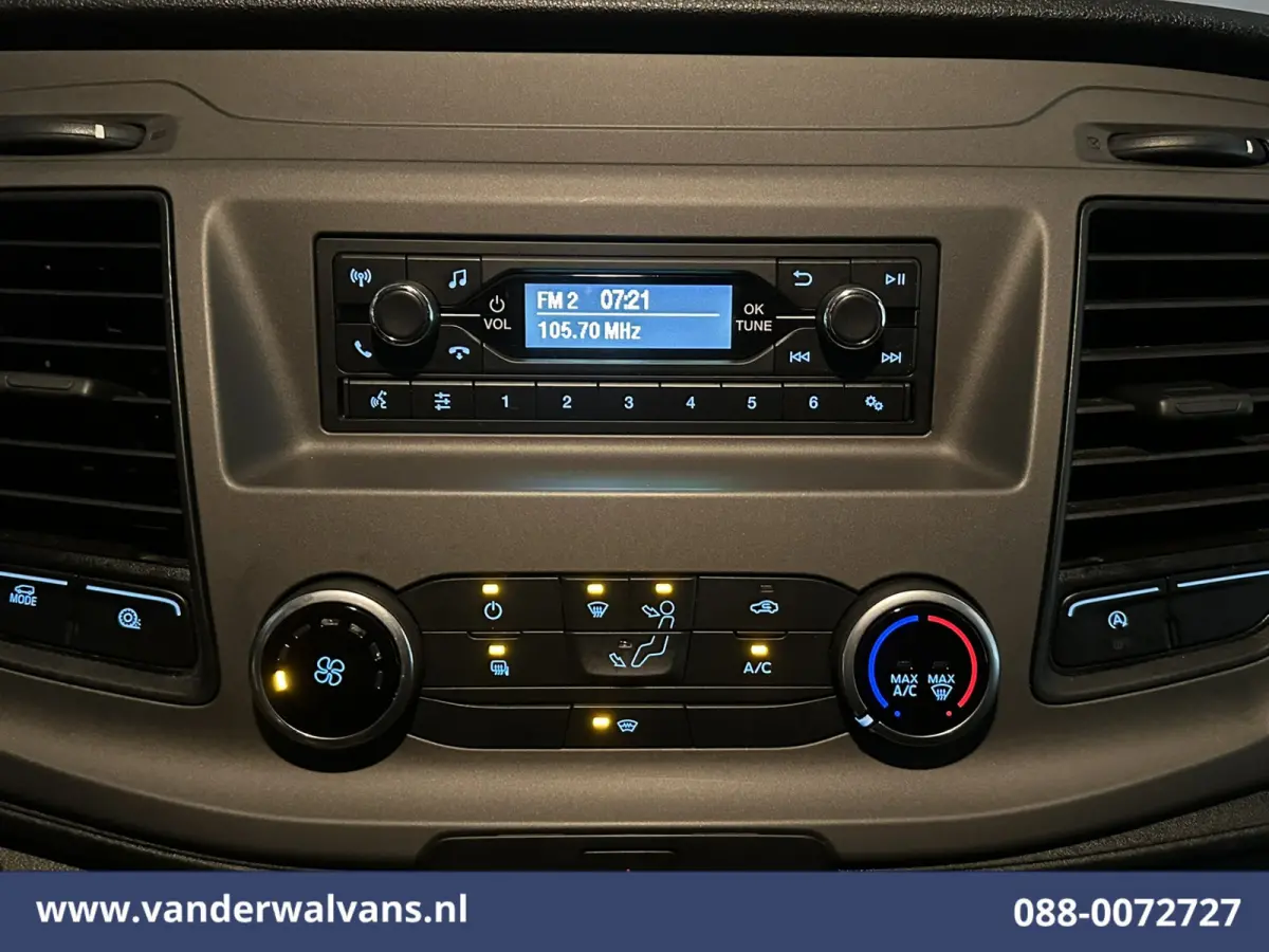 2.0 TDCI 130pk Bakwagen Laadklep Euro6 Airco | 1040kg laadvermogen | Cruisecontrol | Verwarmde voorruit Bijrijdersbank