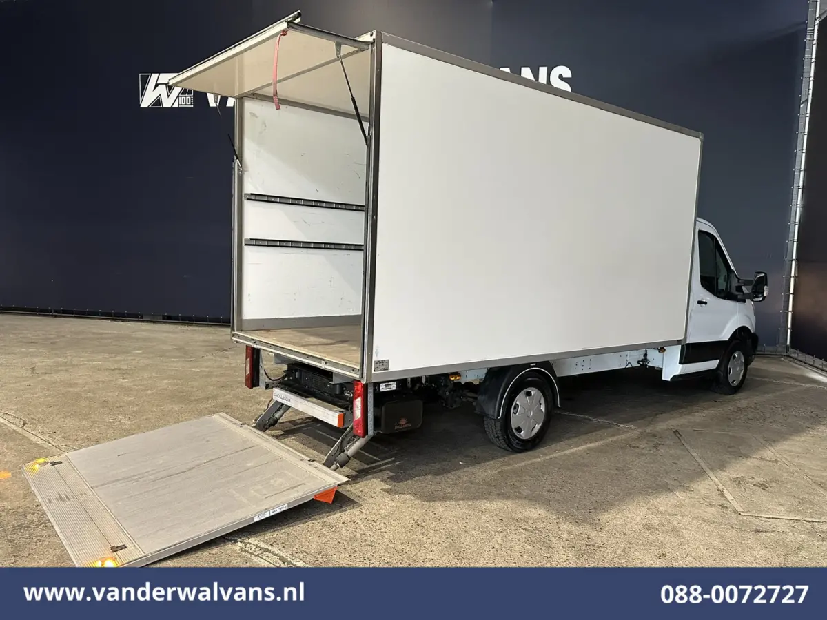 2.0 TDCI 130pk Bakwagen Laadklep Euro6 Airco | 1040kg laadvermogen | Cruisecontrol | Verwarmde voorruit Bijrijdersbank