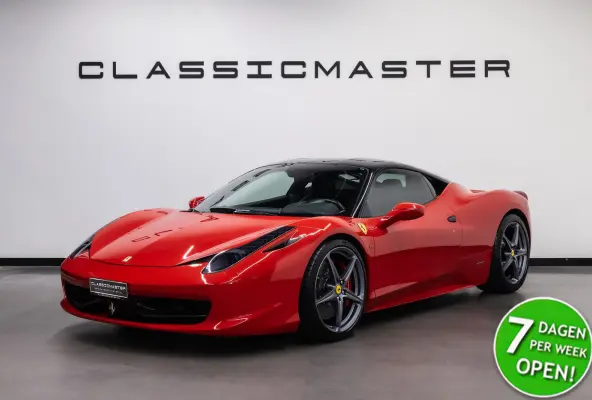 4.5 V8 BTW auto, Rosso Corsa, Carbon, Origineel Duits (€ 206.570,25 Ex B.T.W) DEALER AUTO Dealer auto