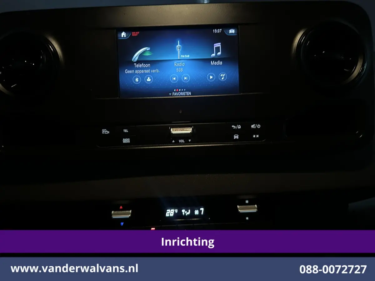 316 CDI 164pk 3500kg trekhaak L2H2 Inrichting Euro6 Airco | Camera | Apple Carplay Android Auto, Cruisecontrol, Parkeersensoren