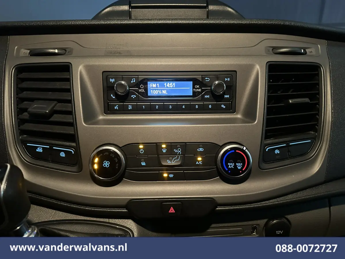 2.0 TDCI 130pk Bakwagen Laadklep Euro6 Airco | 940kg laadvermogen | Cruisecontrol | Verwarmde Voorruit Bijrijdersbank