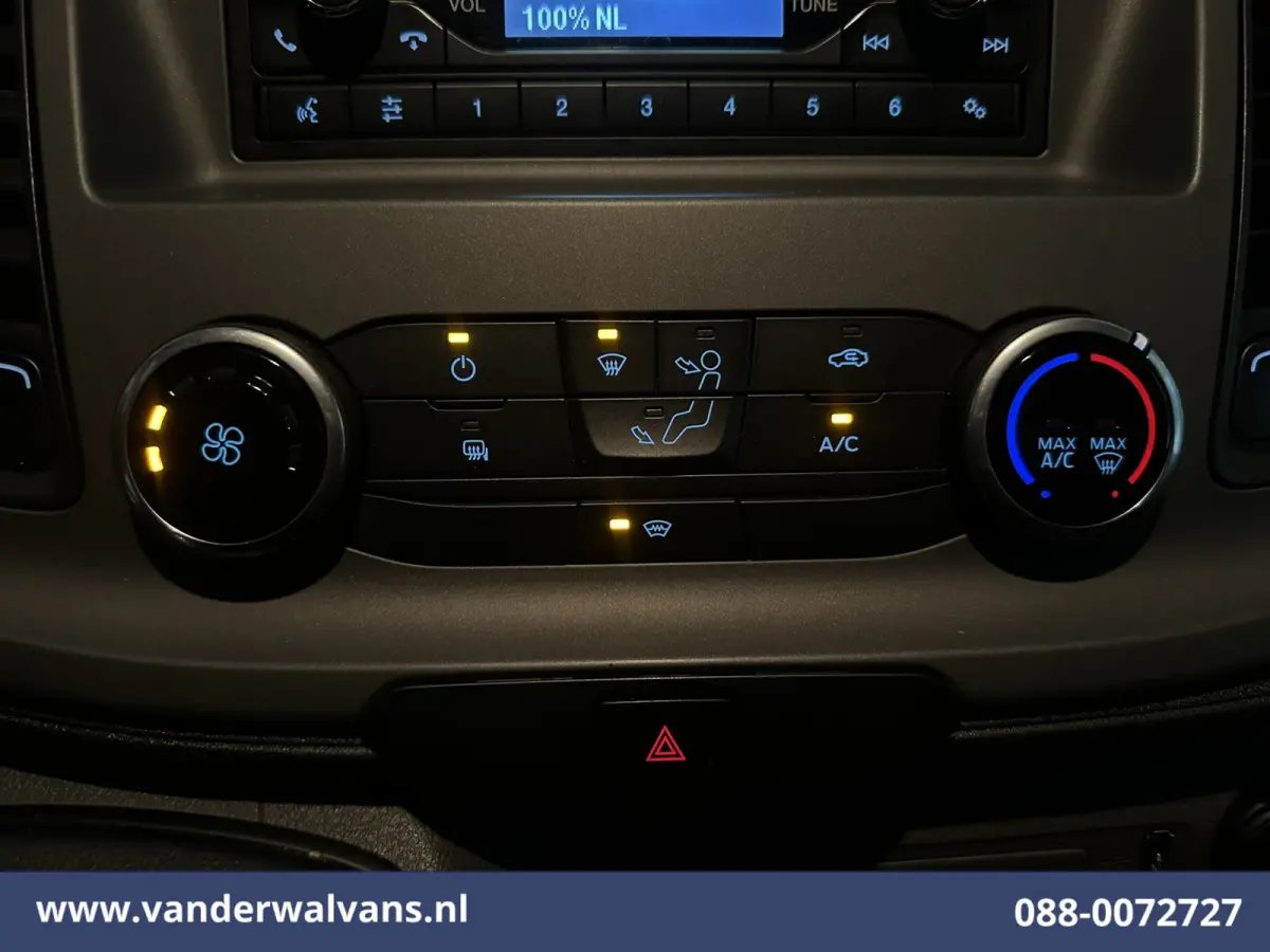 2.0 TDCI 130pk Bakwagen Laadklep Euro6 Airco | 940kg laadvermogen | Cruisecontrol | Verwarmde Voorruit Bijrijdersbank