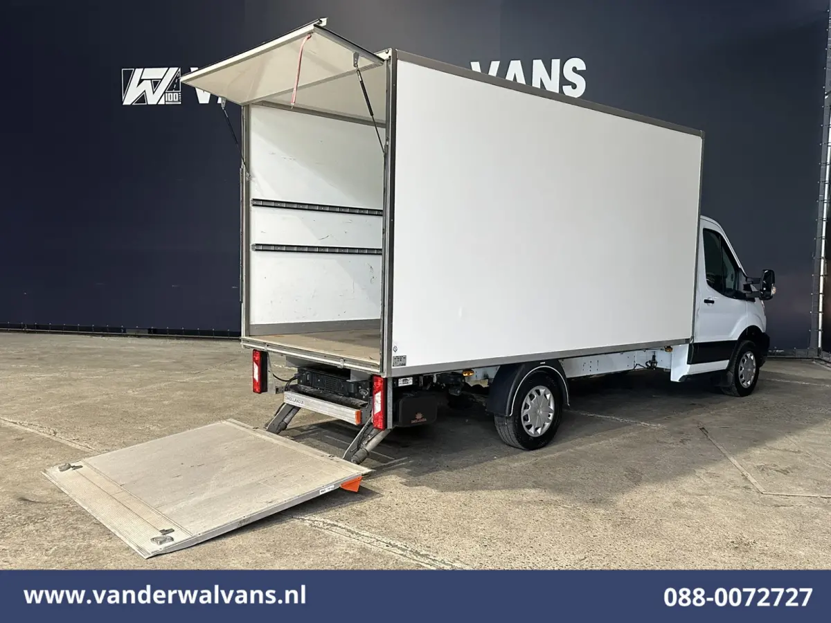 2.0 TDCI 130pk Bakwagen Laadklep Euro6 Airco | 940kg laadvermogen | Cruisecontrol | Verwarmde Voorruit Bijrijdersbank