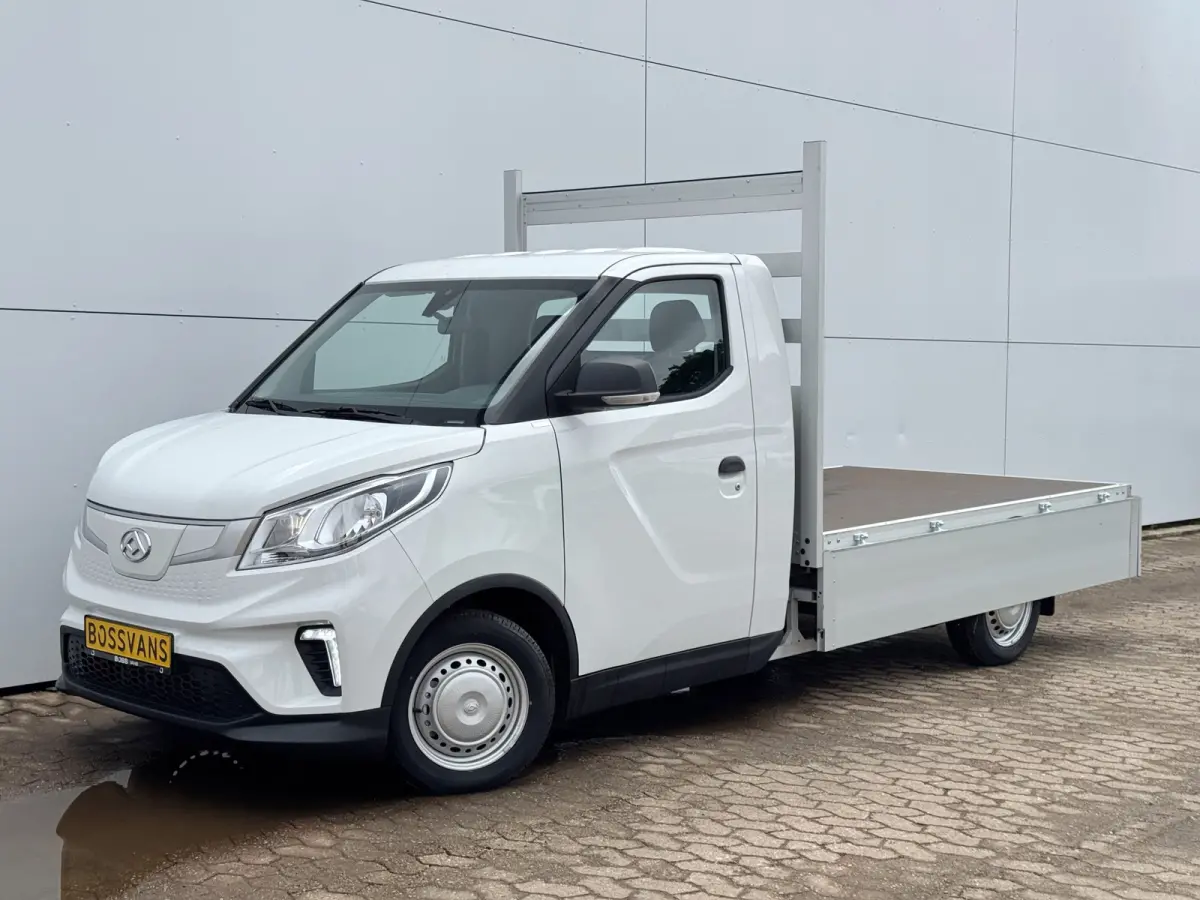 50kWh 122PK 6 x Verfügbar Pritische Open Laadbak 327km WLTP 100% Elektrisch Airco Cruise Control Carplay Camera Pickup Open Box