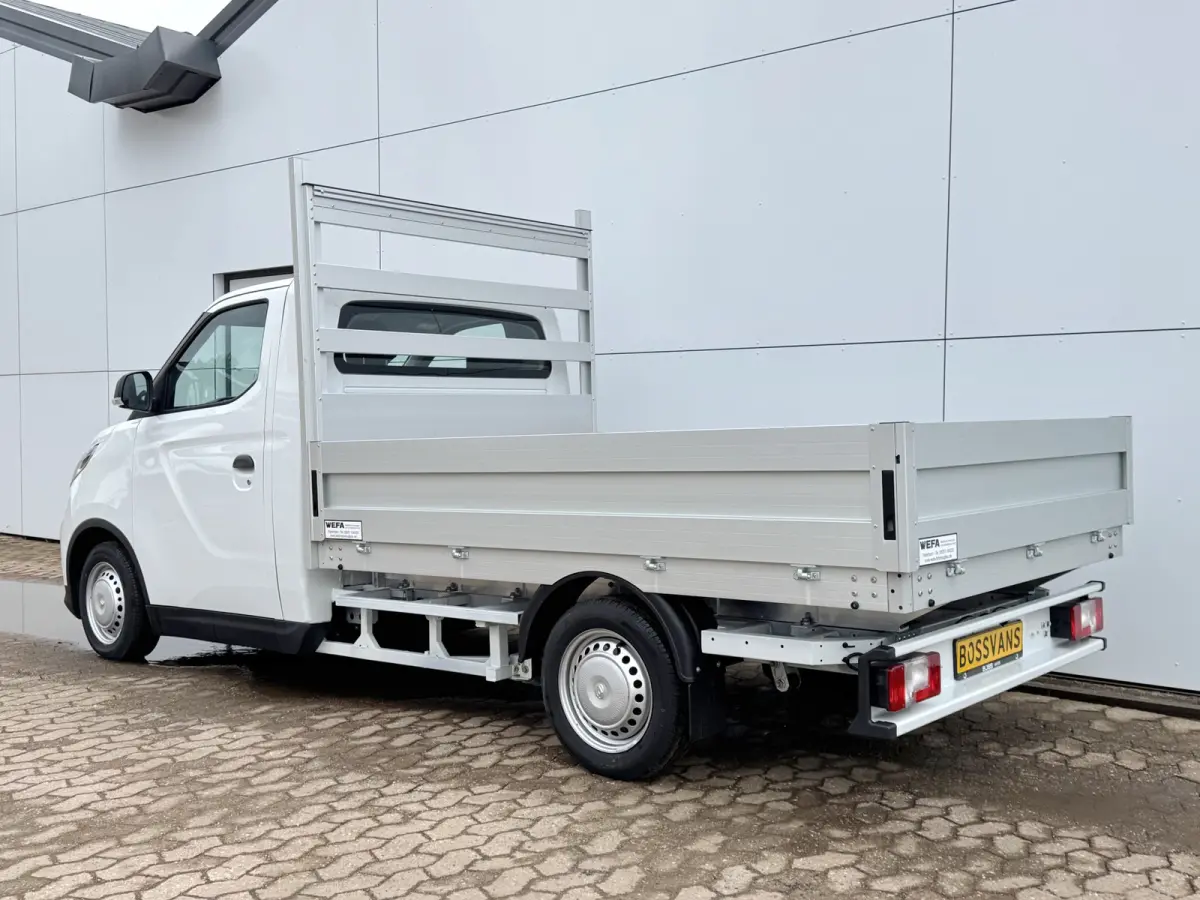 50kWh 122PK 6 x Verfügbar Pritische Open Laadbak 327km WLTP 100% Elektrisch Airco Cruise Control Carplay Camera Pickup Open Box