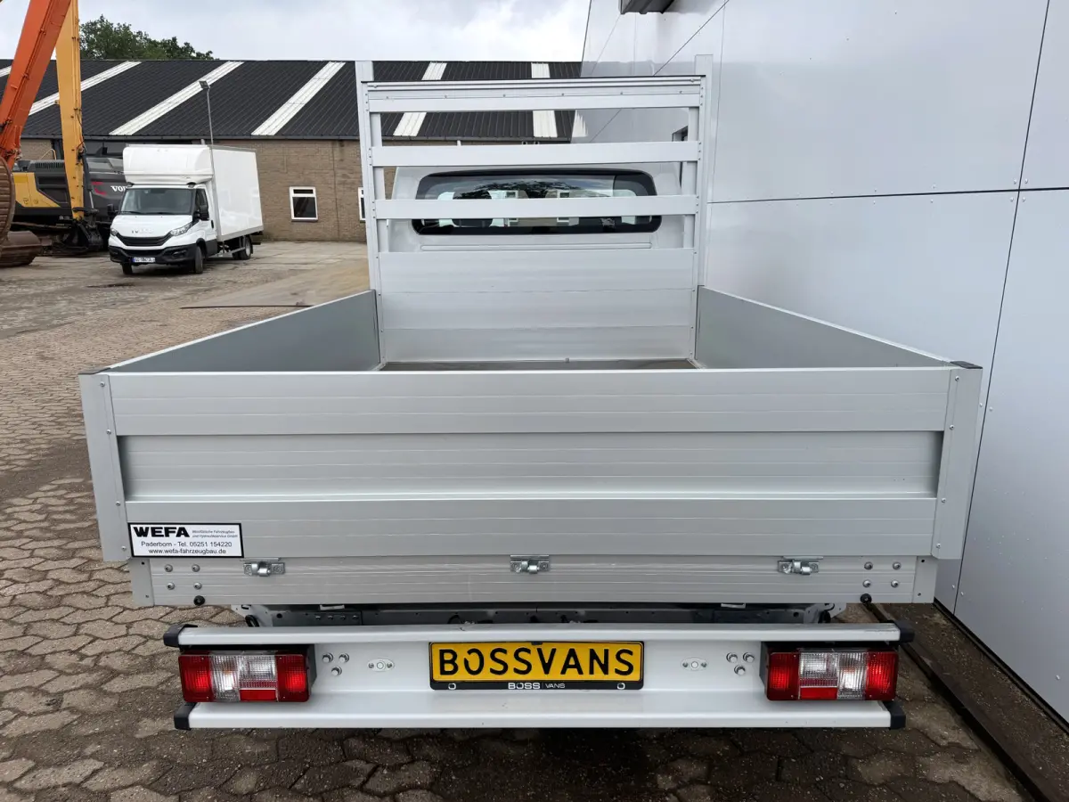 50kWh 122PK Nieuw! Open Laadbak 327km WLTP 100% Elektrisch Airco Cruise Control Carplay Camera Pritsche Pickup Open Box