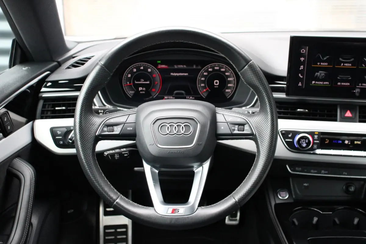 40 TFSI 204pk S-tronic S Edition | Lederen Sportstoelen | Achteruitrijcamera | Stoelverwarming | Keyless | Dodehoek Sensor | Apple Carplay & Android Auto