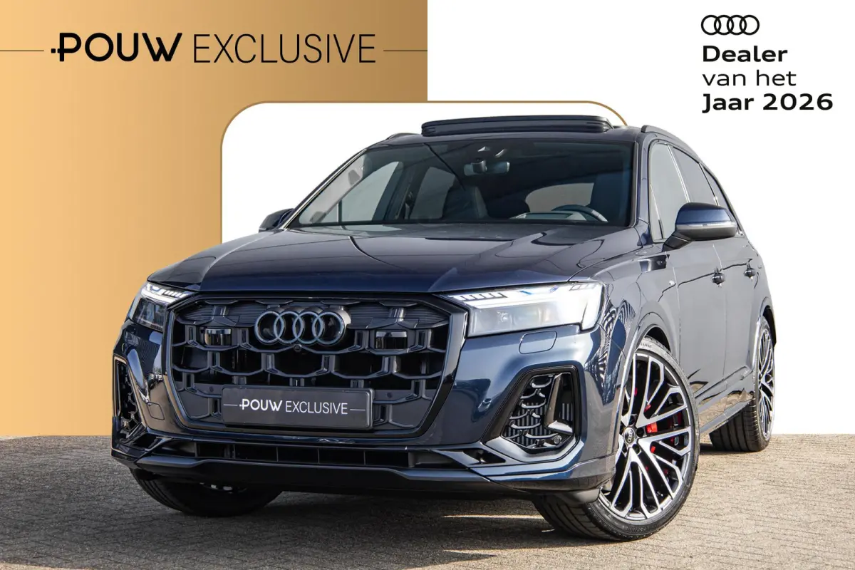 55 TFSI e 394pk quattro S-line | Panoramadak | Trekhaak | Vierwielbesturing | Bang & Olufsen | Massagestoelen