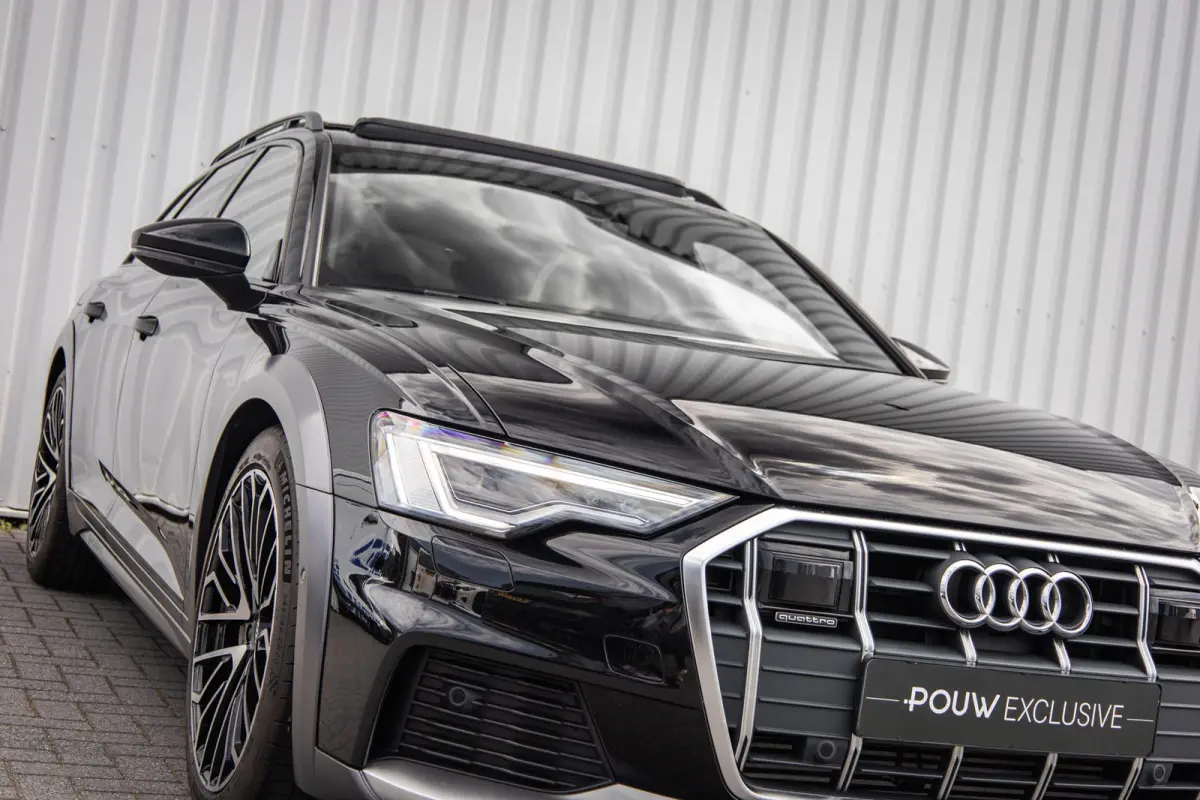 allroad quattro 55 TFSI 340pk Pro Line Advanced | Panoramadak | Trekhaak | 20" Velgen | Adaptive Cruise | Leder/Alcantara Bekleding | Luchtvering