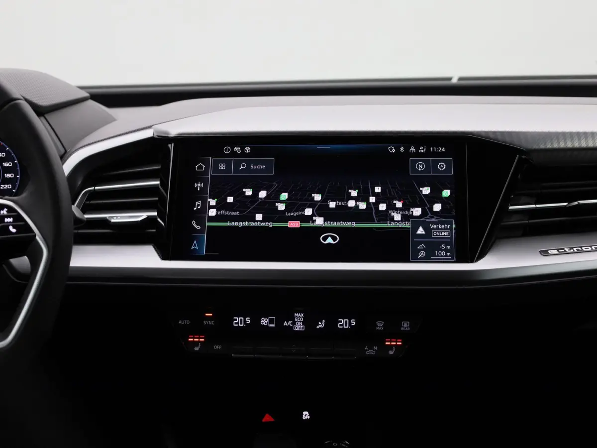 45 Edition 82 kWh | Navigatie | Climate control | Stoelverwarming | Audi smartphone interface | Dodehoekdetectie | Matrix-ledkoplampen | Parkeersensoren | Optiekpakket zwart | Alarm Klasse I