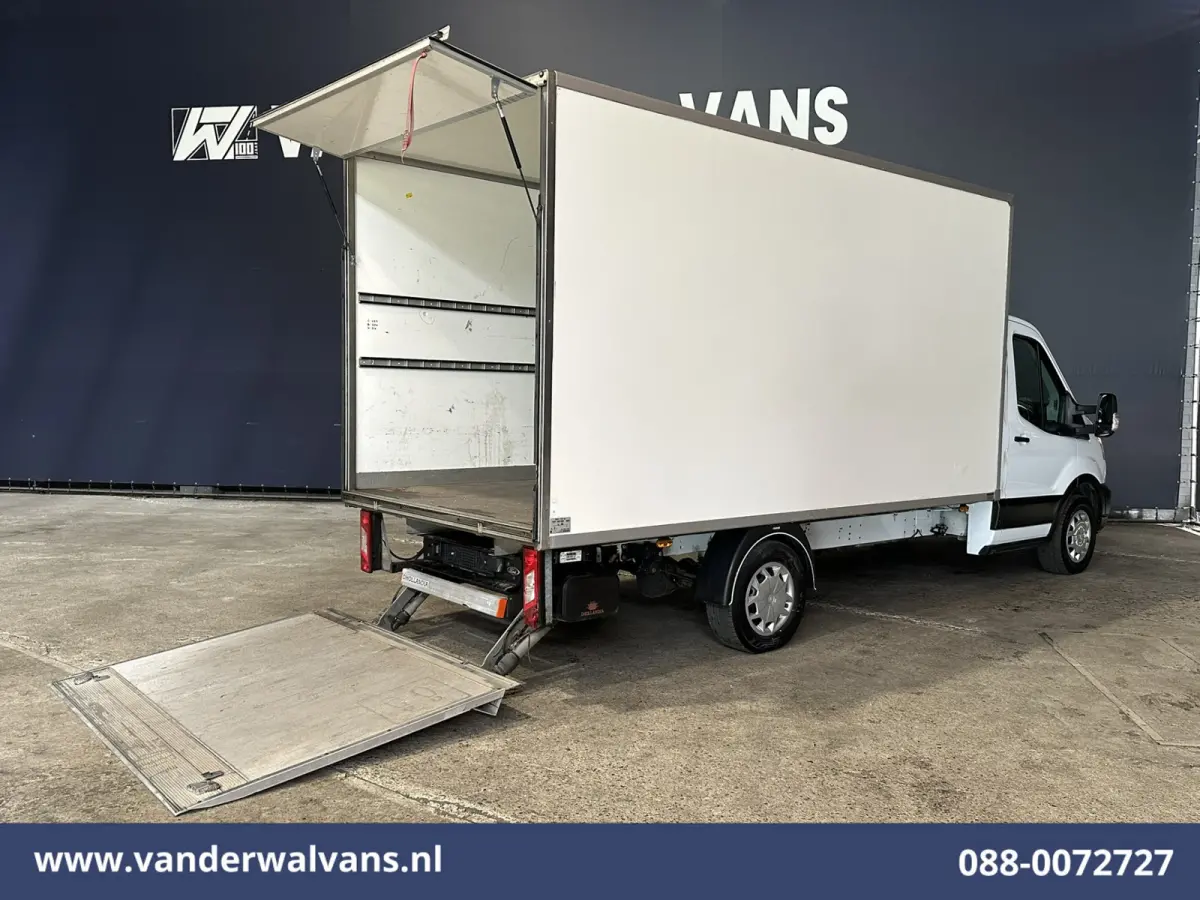 2.0 TDCI 130pk Bakwagen Laadklep Euro6 Airco | 1040kg laadvermogen | Cruisecontrol | Verwarmde voorruit Bijrijdersbank