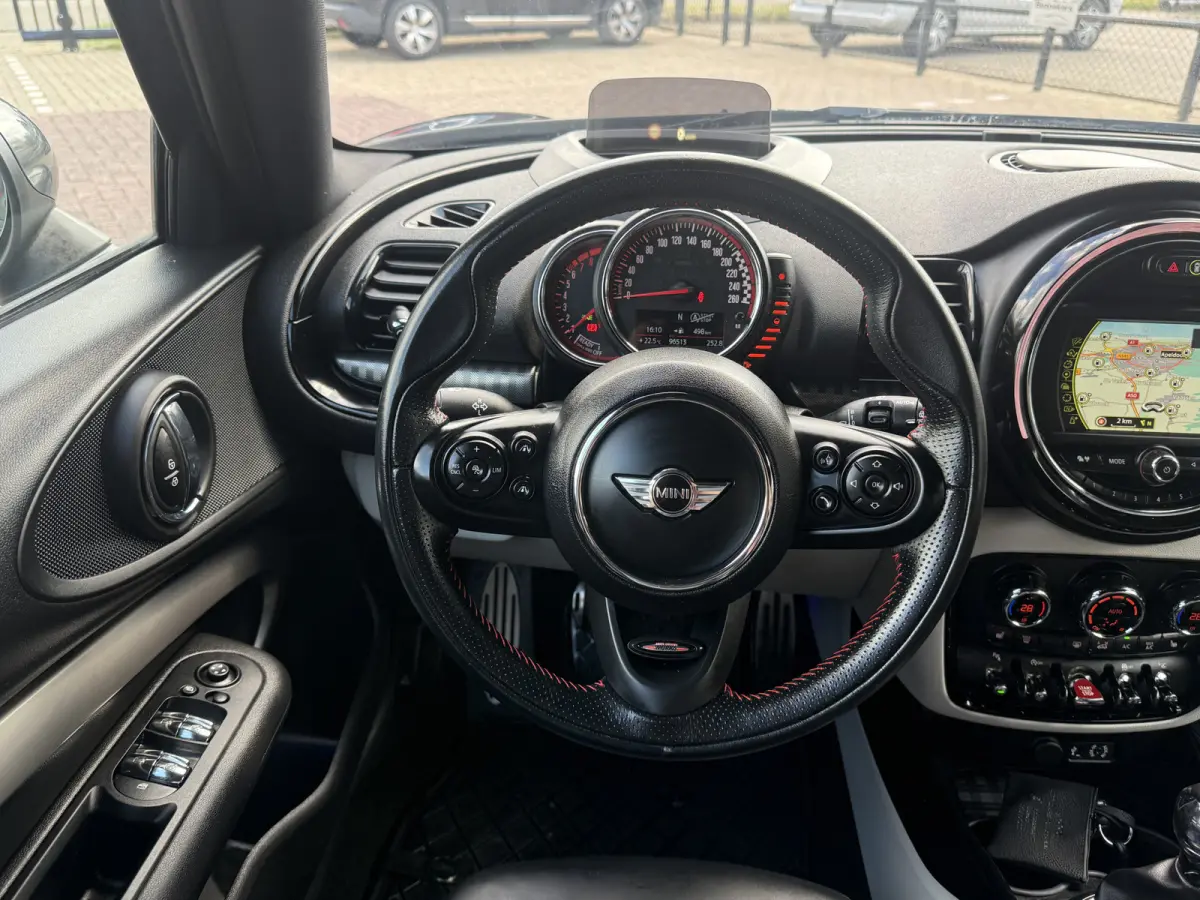 2.0 John Cooper Works ALL4 uniek!!! 232 pk navi camera climate ctr cruise ctr leder lmv 18 inch Head-up display keyless entry