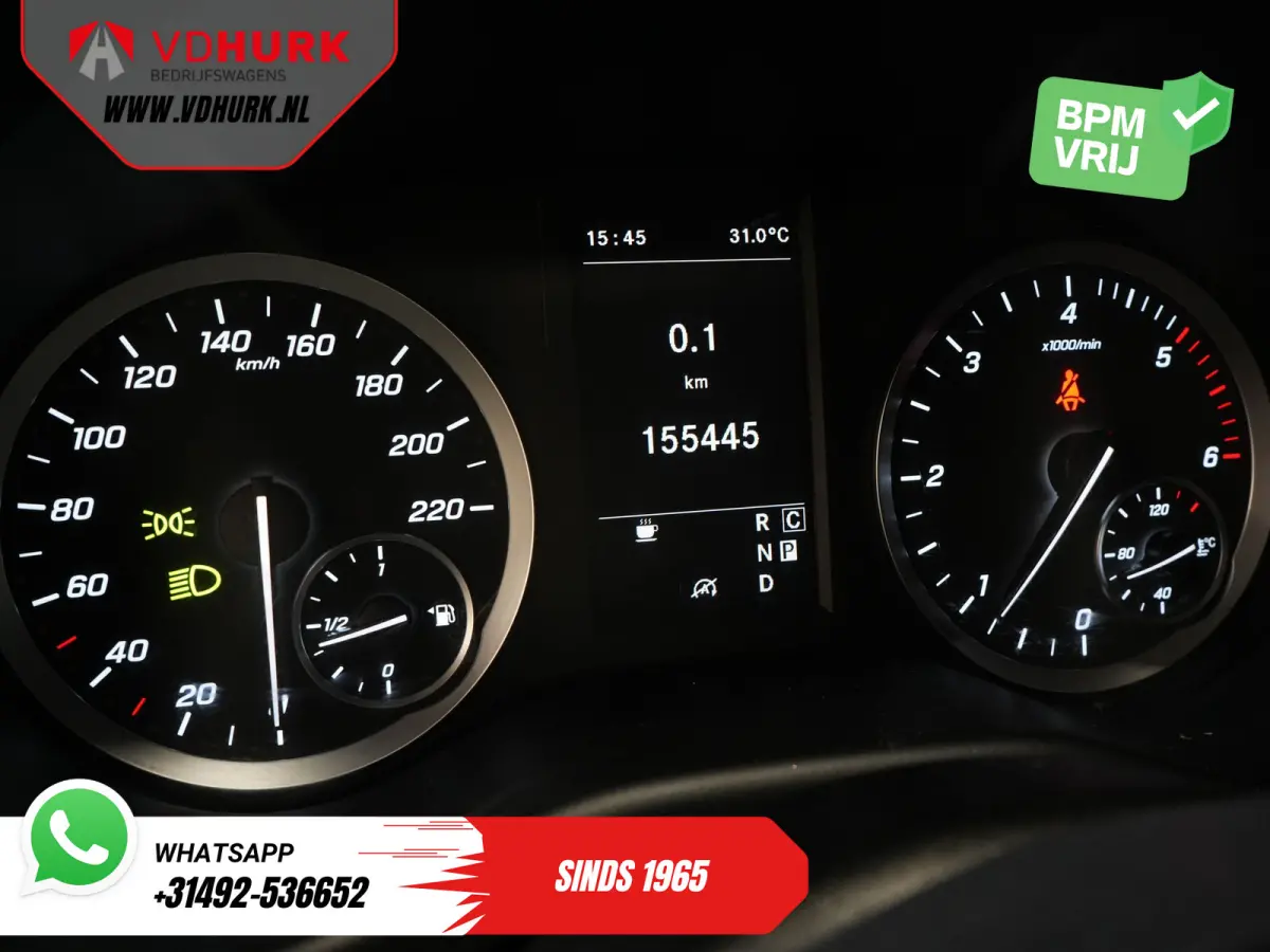 119 CDI Aut. XL L3 DC Dubbel Cabine/ LED/ 2.5t Trekverm./ Alarm III/ Stoelverw./ Carplay/ Navi/ Camera/ Climate/ Cruise/ PDC/ 18”LMV/ Trekhaak