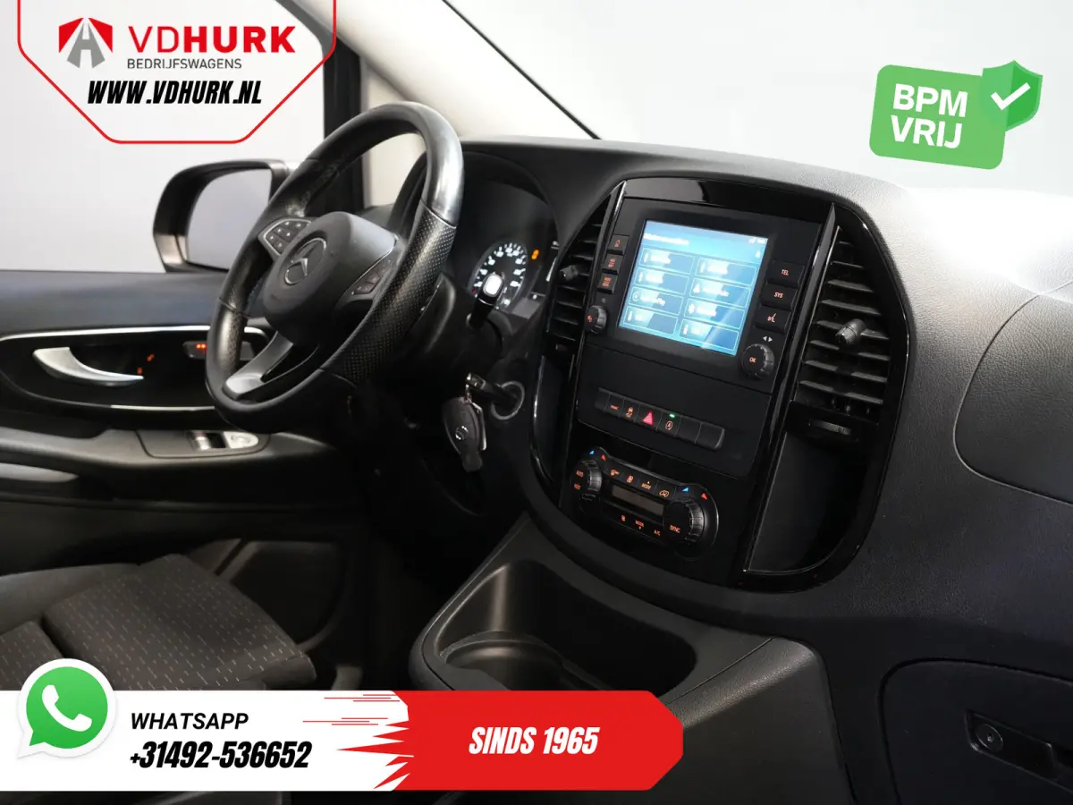 119 CDI Aut. XL L3 DC Dubbel Cabine/ LED/ 2.5t Trekverm./ Alarm III/ Stoelverw./ Carplay/ Navi/ Camera/ Climate/ Cruise/ PDC/ 18”LMV/ Trekhaak