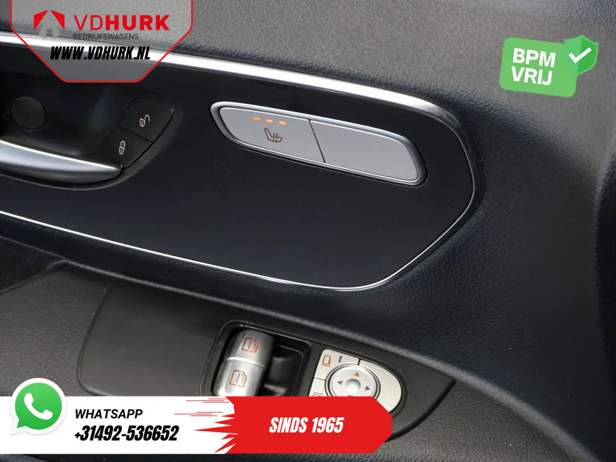 119 CDI Aut. XL L3 DC Dubbel Cabine/ LED/ 2.5t Trekverm./ Alarm III/ Stoelverw./ Carplay/ Navi/ Camera/ Climate/ Cruise/ PDC/ 18”LMV/ Trekhaak