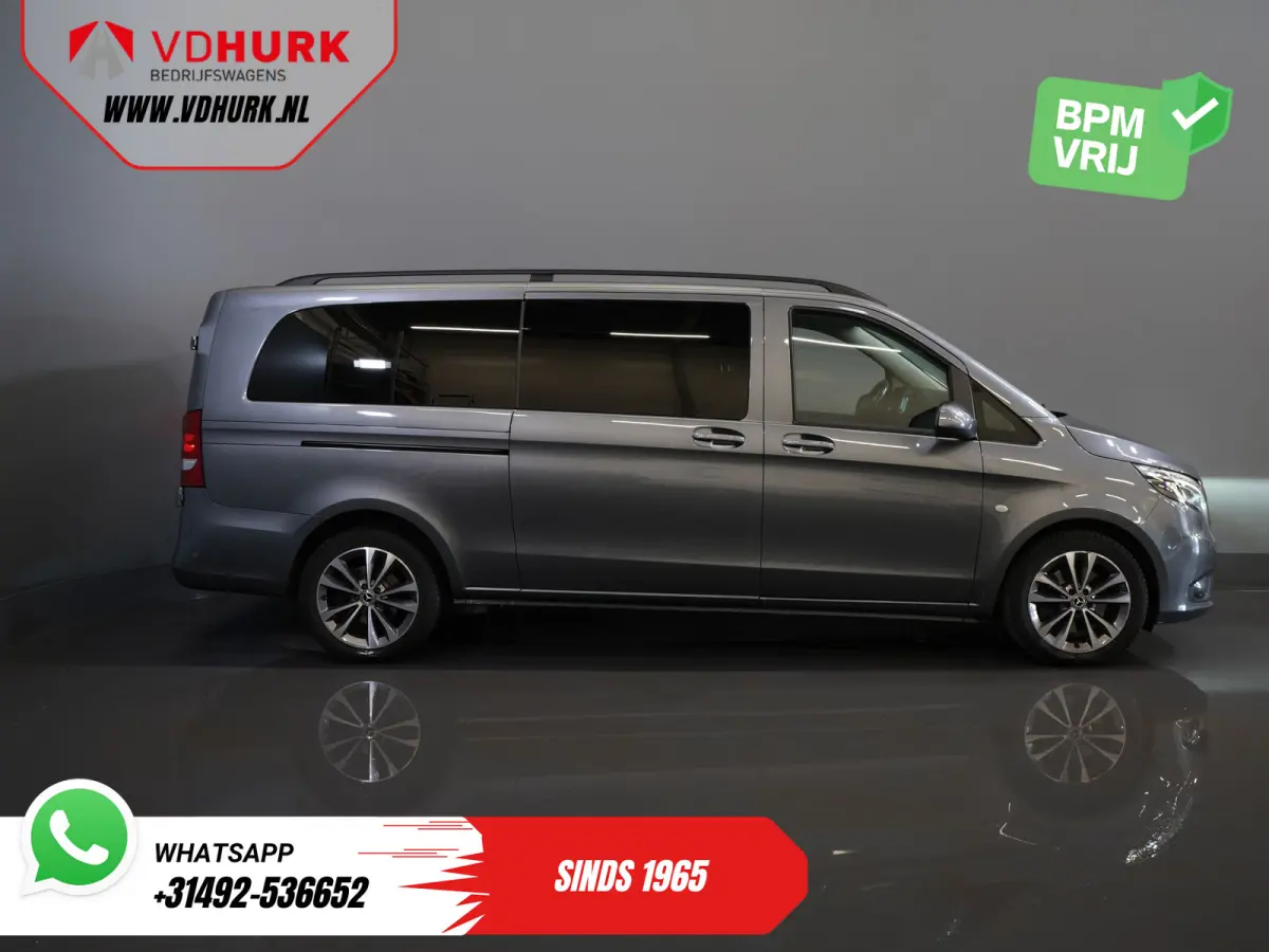 119 CDI Aut. XL L3 DC Dubbel Cabine/ LED/ 2.5t Trekverm./ Alarm III/ Stoelverw./ Carplay/ Navi/ Camera/ Climate/ Cruise/ PDC/ 18”LMV/ Trekhaak