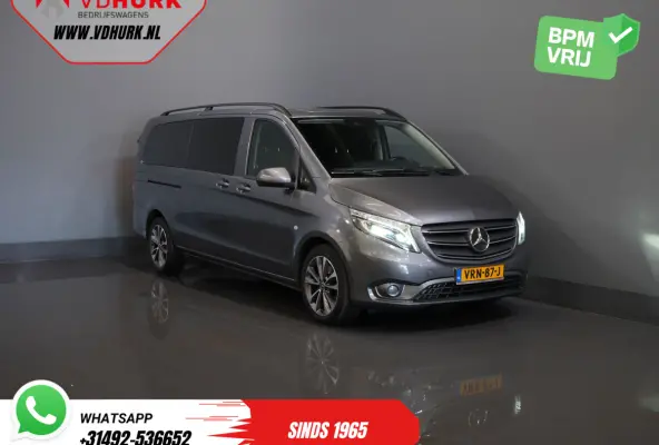 119 CDI Aut. XL L3 DC Dubbel Cabine/ LED/ 2.5t Trekverm./ Alarm III/ Stoelverw./ Carplay/ Navi/ Camera/ Climate/ Cruise/ PDC/ 18”LMV/ Trekhaak