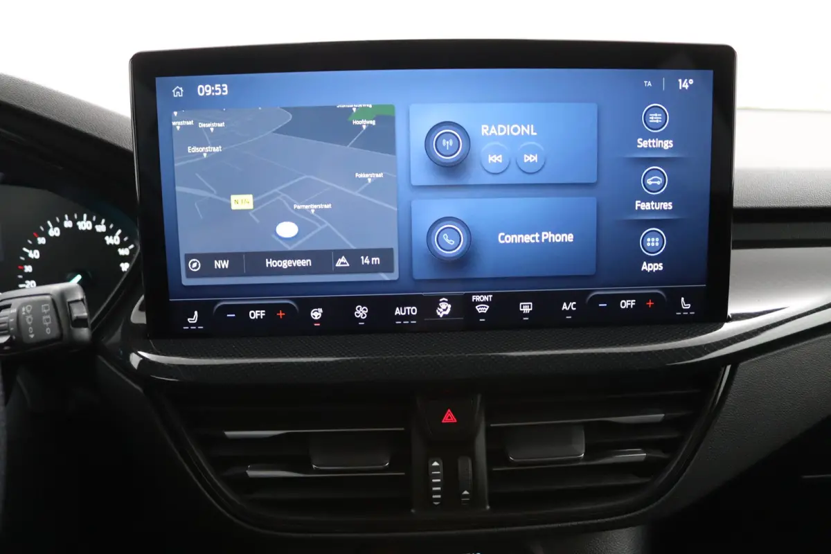 1.0 EcoBoost 155pk Automaat Hybrid ST Line | Winterpack | Navigatie | CarPlay/Android Auto | Cruise Control | LED | DAB | Sync 4 | Groot Scherm