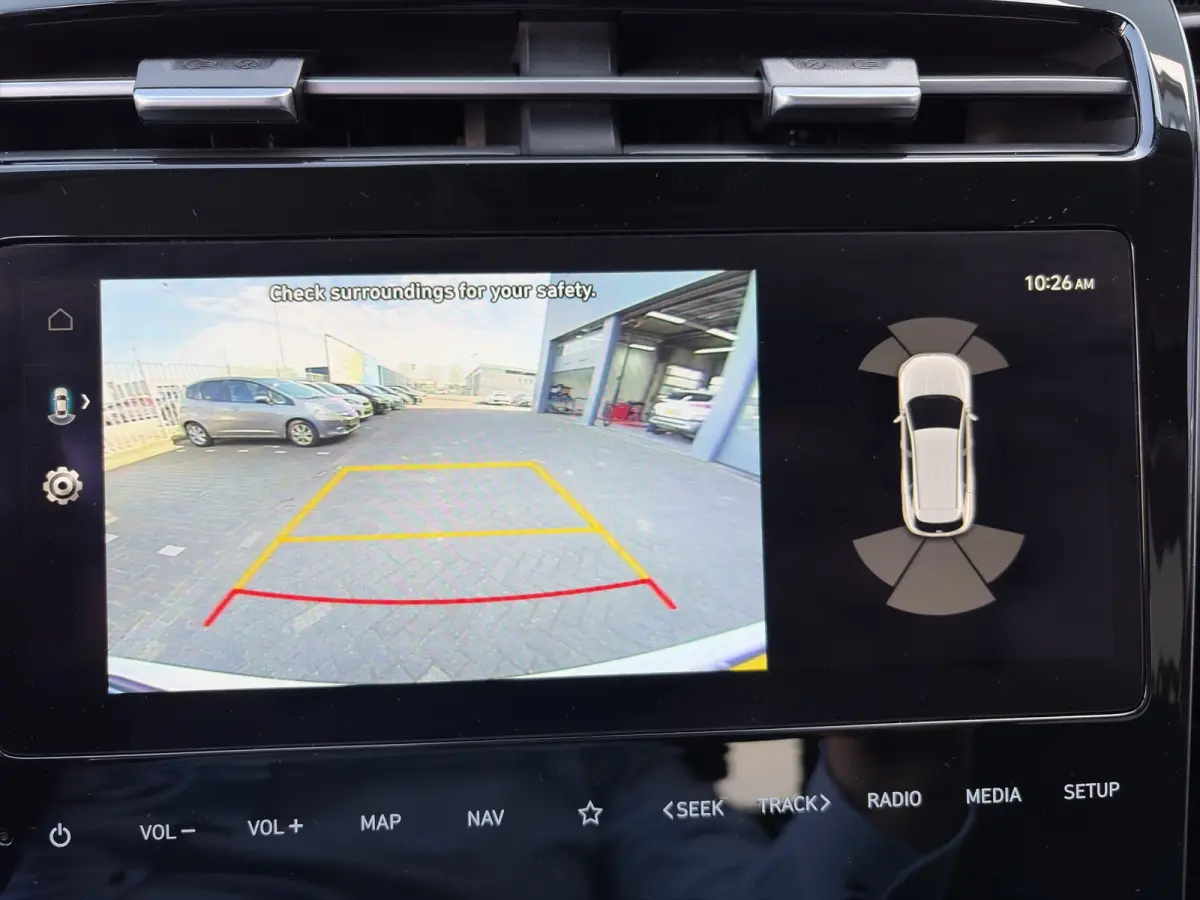 1.6 T-GDI 265pk PHEV Comfort Smart 4WD | Climate | Camera | Carplay | Keyless | Navigatie | Full - Led | Elek. Klep | Winterpakket | 19" Lichtmetaal | Krell Audio | Digitale Cockpit | Parkee