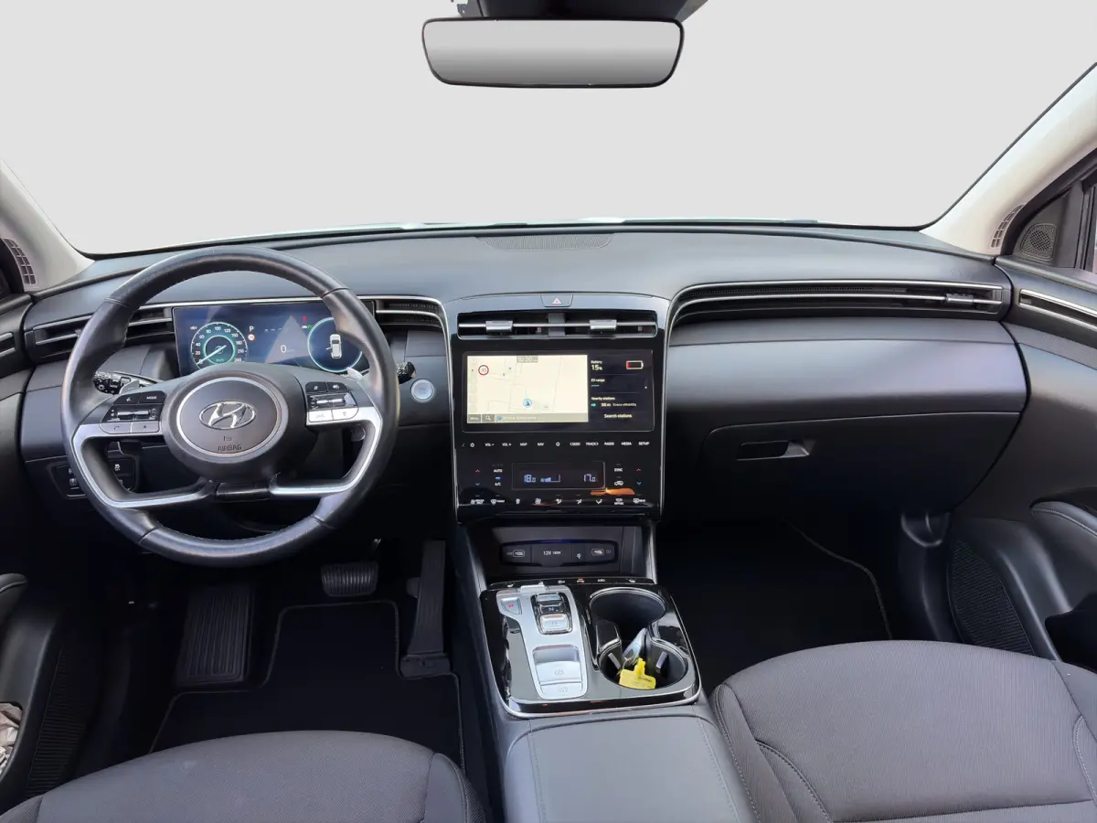 1.6 T-GDI 265pk PHEV Comfort Smart 4WD | Climate | Camera | Carplay | Keyless | Navigatie | Full - Led | Elek. Klep | Winterpakket | 19" Lichtmetaal | Krell Audio | Digitale Cockpit | Parkee