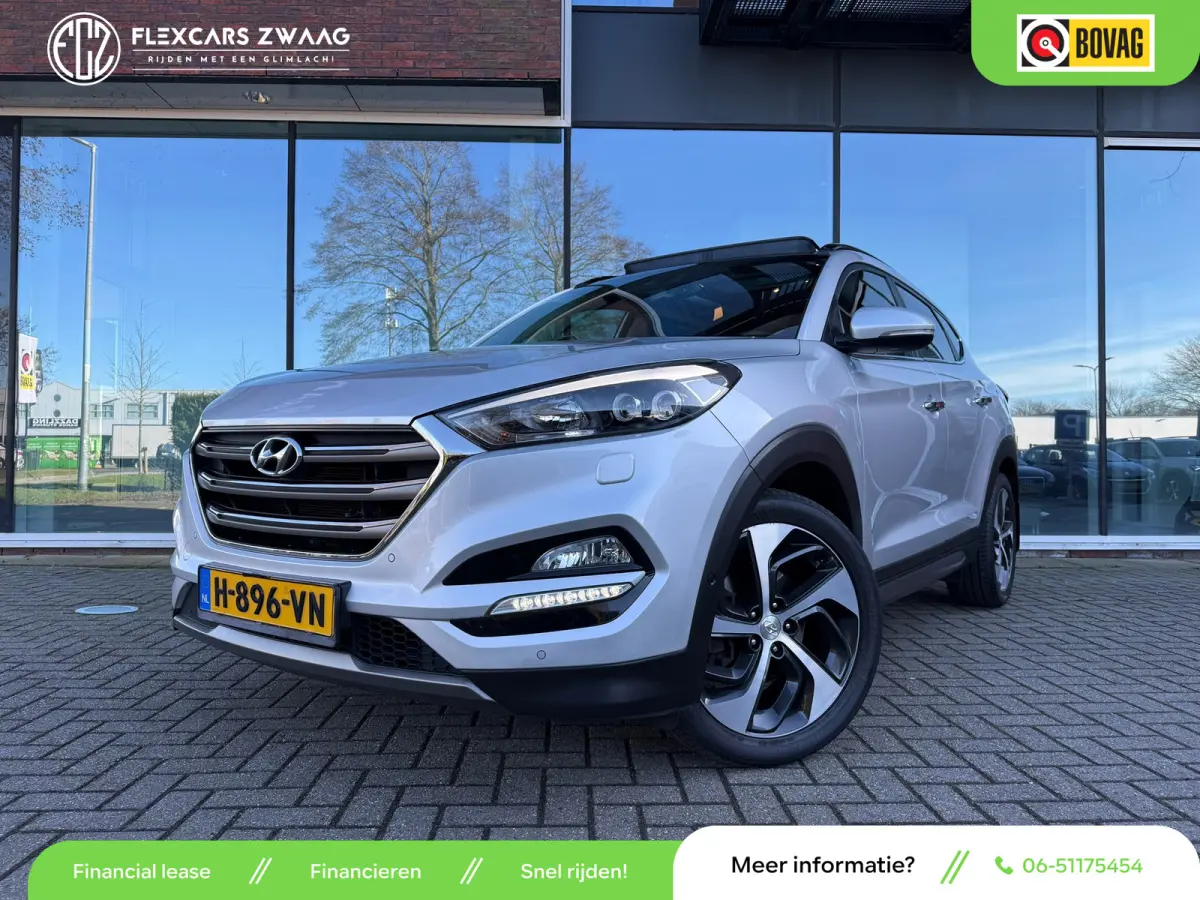 1.6 T-GDi Premium 4WD - Automaat - Pano/schuifdak - Leder - Navi - Winterpakket