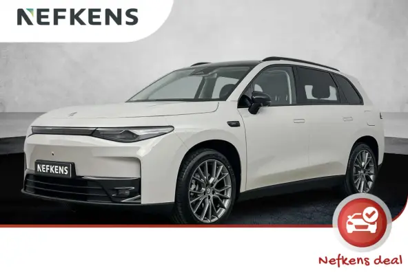 Design Pro 69.9 kWh | lichtmetalen velgen 20" | luxe kunstlederen bekleding met stoelverwarming en ventilatie | navigatiesysteem | panoramadak | Tundra Grey
