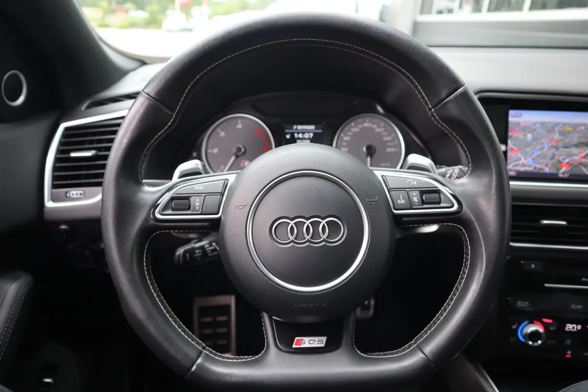 SQ5 3.0 TDI 313 pk SQ5 Quattro Pro Line S-Line / Nieuwstaat/ Carbon/ Pano-Dak/ Keyless/ B&O-Sound/ Bi-Xenon/ Stoel.Verw + Koeling/ Adap.Cruise/ 22'' LMV