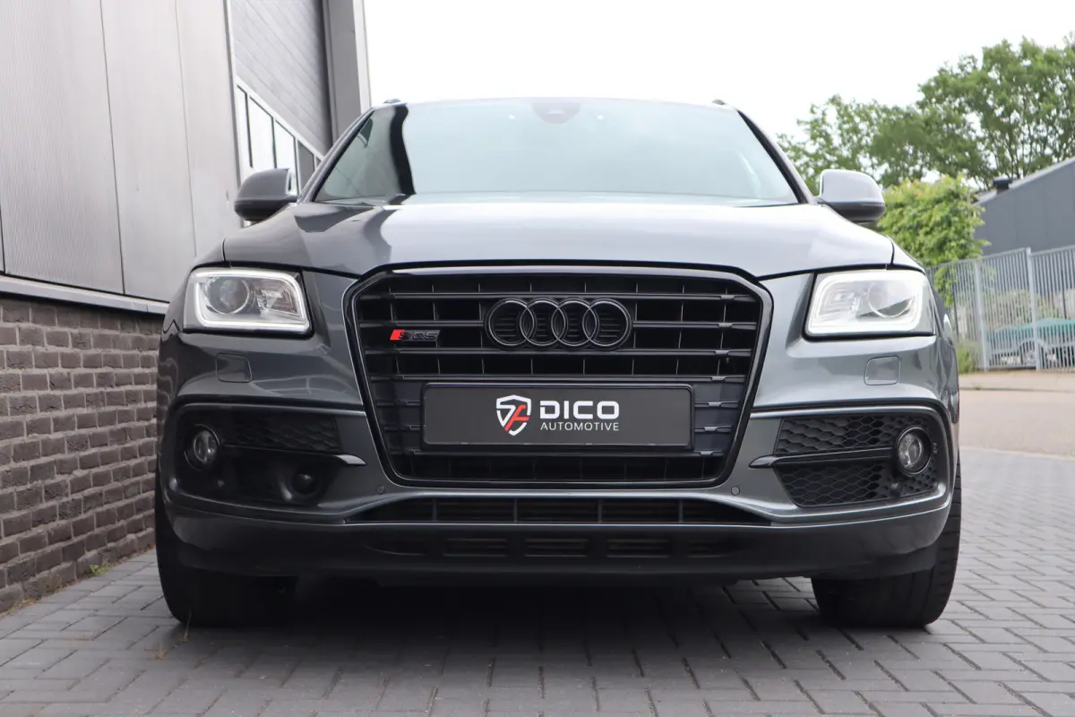 SQ5 3.0 TDI 313 pk SQ5 Quattro Pro Line S-Line / Nieuwstaat/ Carbon/ Pano-Dak/ Keyless/ B&O-Sound/ Bi-Xenon/ Stoel.Verw + Koeling/ Adap.Cruise/ 22'' LMV