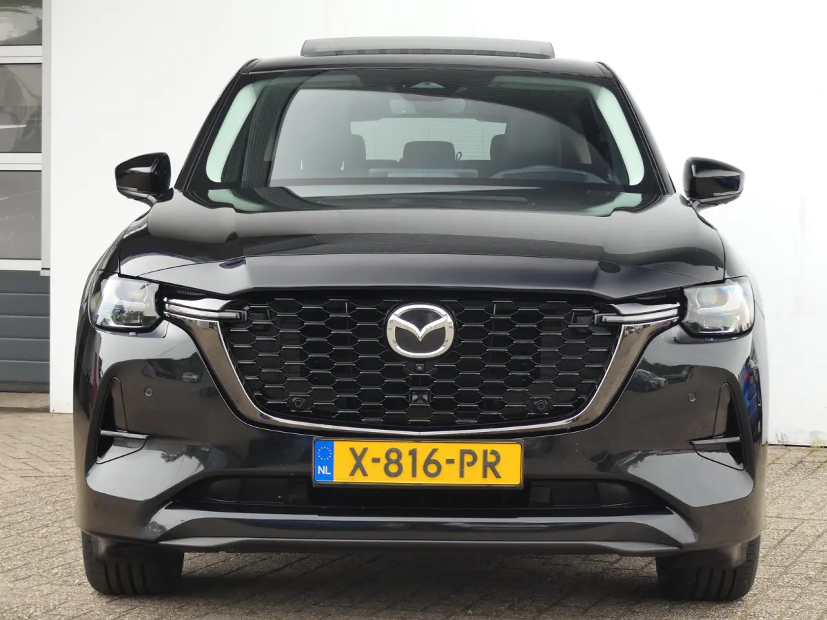 2.5 e-SkyActiv PHEV Homura | PANORAMADAK | ADAPTIVE CRUISE | CAMERA V+A | 360 CAMERA | STUUR+STOELVERWARMING | STOELVENTILATIE | PARKEERSENSOREN V+A | ELEKTRISCHE ACHTERKLEP | HEAD-UP | NAVI