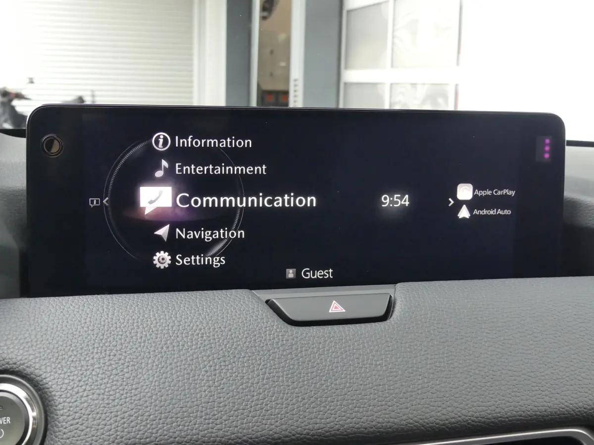 2.5 e-SkyActiv PHEV Homura | PANORAMADAK | ADAPTIVE CRUISE | CAMERA V+A | 360 CAMERA | STUUR+STOELVERWARMING | STOELVENTILATIE | PARKEERSENSOREN V+A | ELEKTRISCHE ACHTERKLEP | HEAD-UP | NAVI