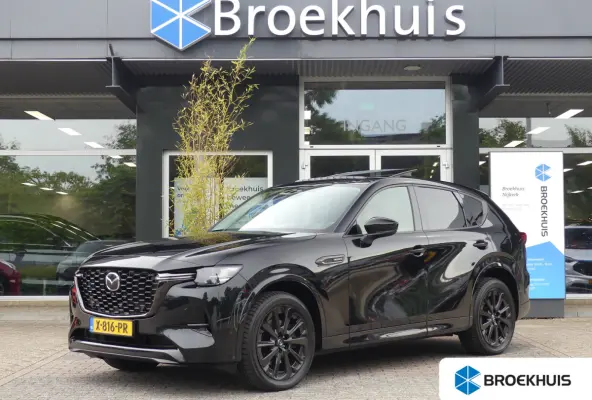 2.5 e-SkyActiv PHEV Homura | PANORAMADAK | ADAPTIVE CRUISE | CAMERA V+A | 360 CAMERA | STUUR+STOELVERWARMING | STOELVENTILATIE | PARKEERSENSOREN V+A | ELEKTRISCHE ACHTERKLEP | HEAD-UP | NAVI