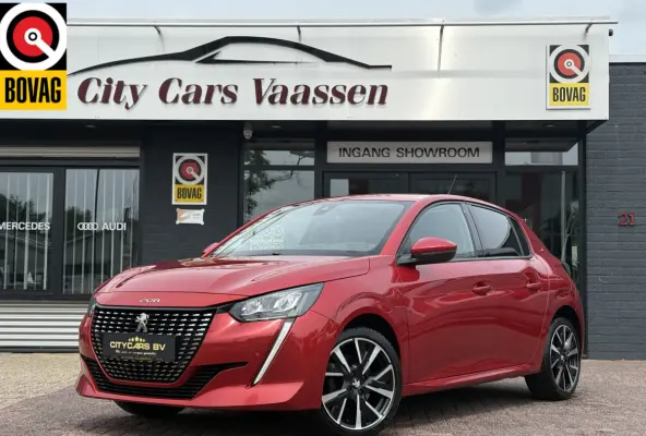 1.2 PureTech Blue Lease Allure automaat 131 pk org nl auto nap logisch navi camera climate ctr cruise ctr led half leder/stof lmv 17 inch dealer onderhouden