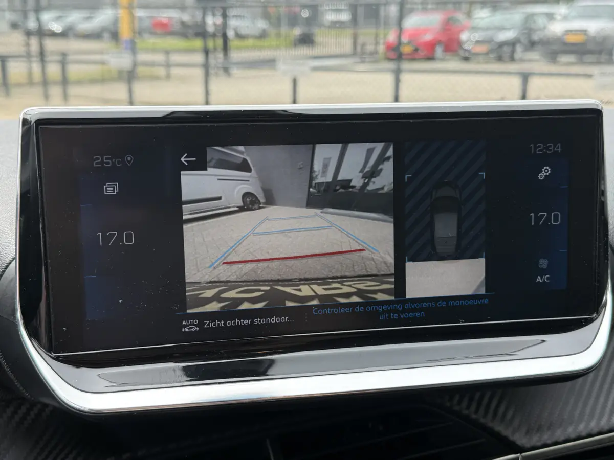 1.2 PureTech Blue Lease Allure automaat 131 pk org nl auto nap logisch navi camera climate ctr cruise ctr led half leder/stof lmv 17 inch dealer onderhouden