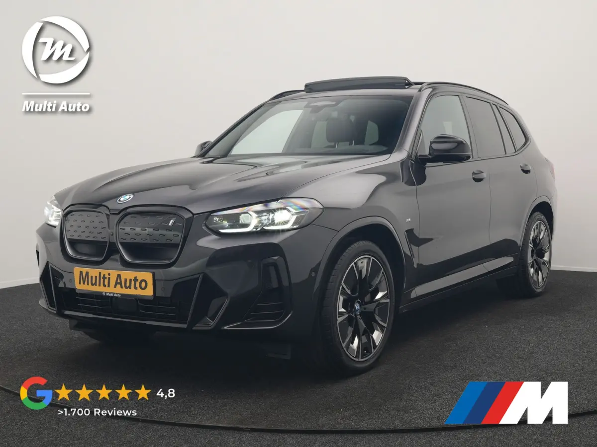 M Sport High Executive 80 kWh 286pk SOH 95.2% Dealer O.H. | Panodak | Adaptive Cruise | Head Up | 360 Camera | Harman / Kardon | Lederen Sportstoelen Memory & Verwarmd | Keyless | Blis | Stu