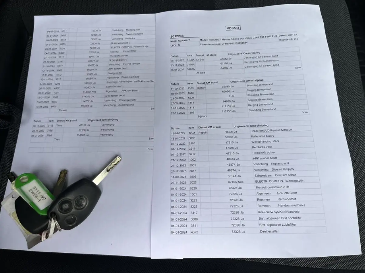 T35 2.3 dCi L2H2 3p BPM Vrij! Lease €270 p/m, Imperiaal+Trap, Bedrijfswageninrichting, Navi, PDC, Airco, Trekhaak, Cruise controle, Onderhoudshistorie aanwezig