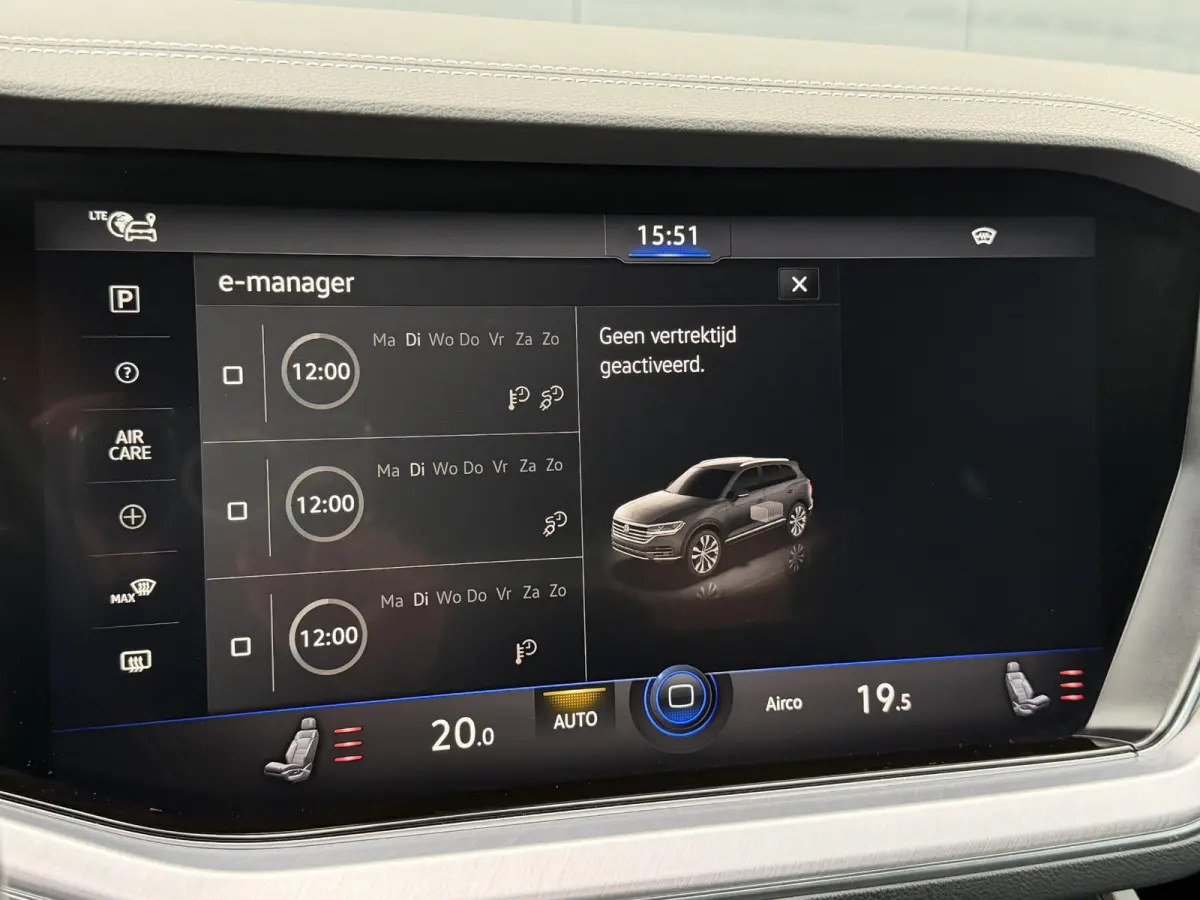 3.0 TSi eHybrid 4MOTION 20"/Panoramadak/Trekhaak/Luchtvering/Leder/Stuur + voorruit + stoelverwarming v+a/Dodehoek/Adaptieve cruise