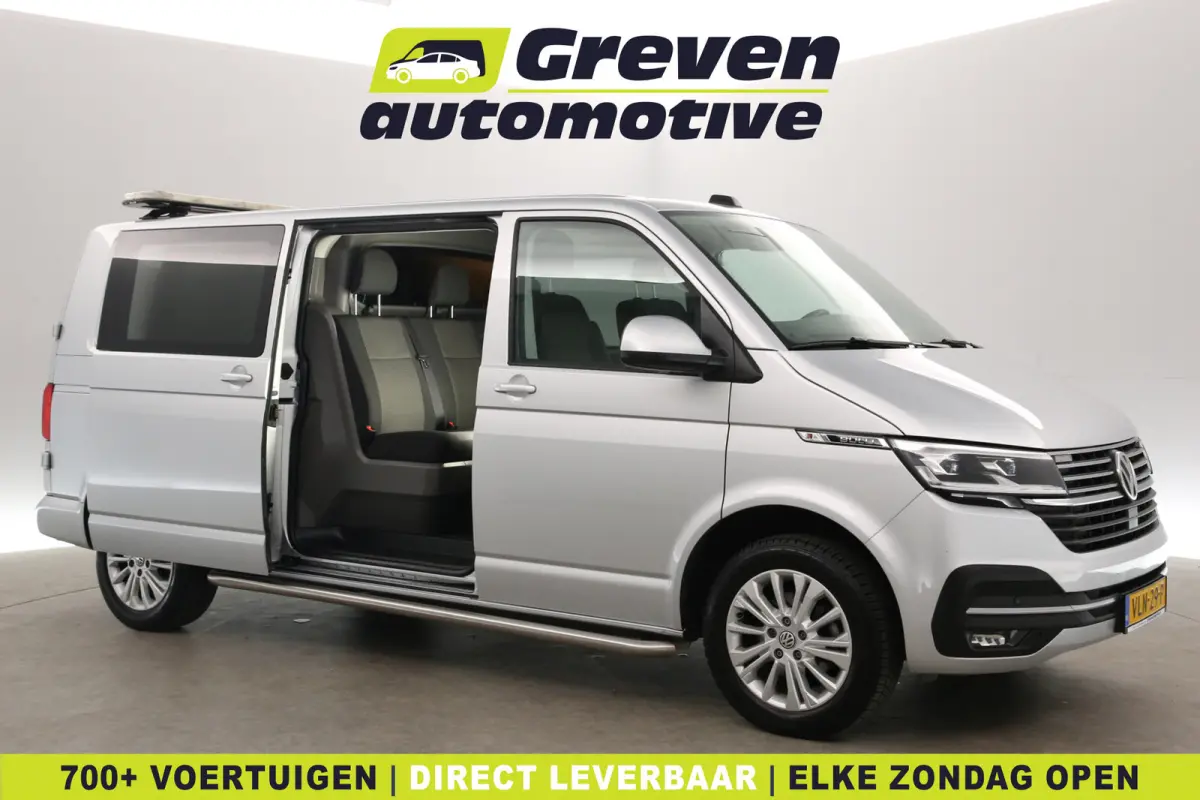 2.0 TDI BULLI 150PK L2H1 | Automaat | Dubbele Cabine | Airco | Cruise | Virtual | Camera | Carplay | Trekhaak