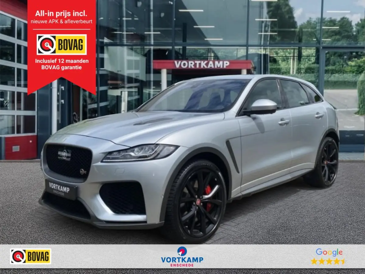 5.0 V8 SVR AWD 360-CAM/GLAS-DAK/ELEK-KLEP/MERIDIAN/DIG-DASH/HUD/22INCH