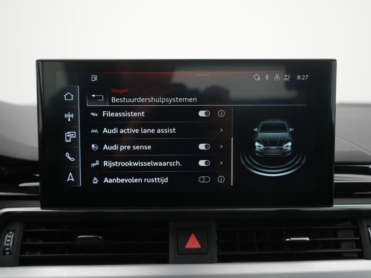 40 TFSI S edition 3X S-LINE | VIRTUAL | AUTOMAAT | HUD | NEK&STOELVERWARMING | S5 GRILL|  HALF LEDER | DODEHOEK DETECTIE | CAMERA | ADAPTIEF | KEYLESS | AFGEVLAKT STUURWIEL |