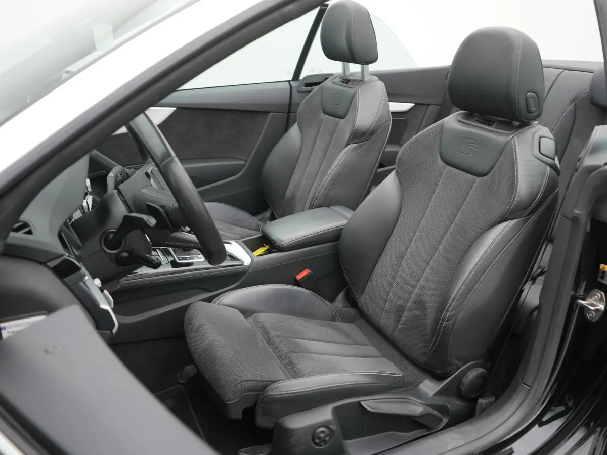 40 TFSI S edition 3X S-LINE | VIRTUAL | AUTOMAAT | HUD | NEK&STOELVERWARMING | S5 GRILL|  HALF LEDER | DODEHOEK DETECTIE | CAMERA | ADAPTIEF | KEYLESS | AFGEVLAKT STUURWIEL |