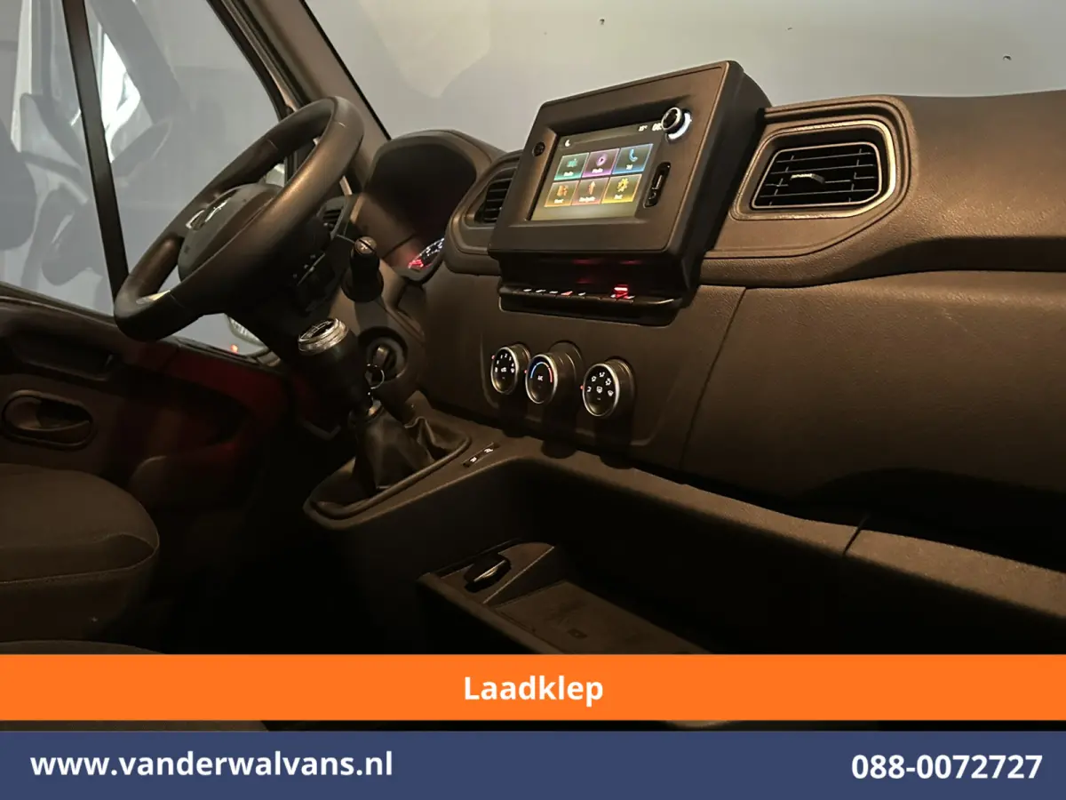 2.3 dCi 150pk L2H2 Euro6 Airco | Laadklep | 2x Zijdeur | Camera | Navigatie | LED | Cruisecontrol Parkeersensoren, Bijrijdersbank