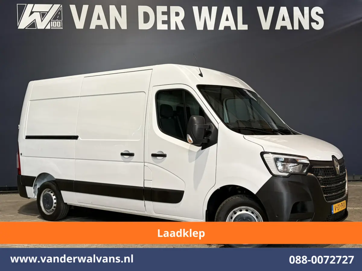 2.3 dCi 150pk L2H2 Euro6 Airco | Laadklep | 2x Zijdeur | Camera | Navigatie | LED | Cruisecontrol Parkeersensoren, Bijrijdersbank