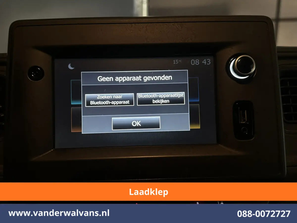 2.3 dCi 150pk L2H2 Euro6 Airco | Laadklep | 2x Zijdeur | Camera | Navigatie | LED | Cruisecontrol Parkeersensoren, Bijrijdersbank