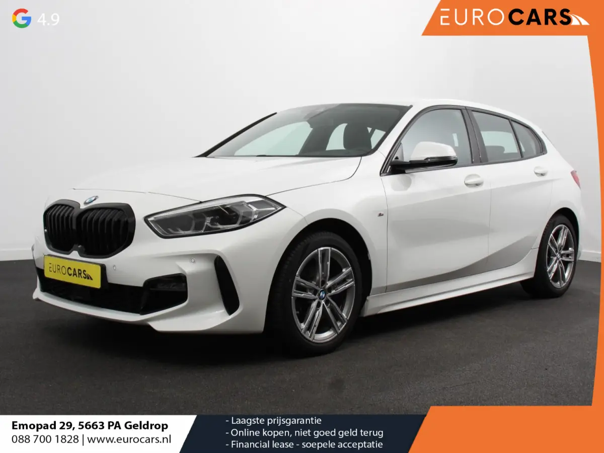 118i M-Sport Automaat Digitale Cockpit  Climate control  Stoel verwarming  LED  Sfeer verlichting  Lichtmetalen velgen  Navigatie  Apple carplay/ Android auto  Parkeersensoren