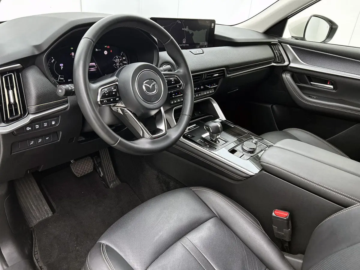 2.5 e-SkyActiv PHEV Exclusive-Line | LEER | ACHTERUITRIJCAMERA | STOELVERWARMING | APPLE CARPLAY / ANDROID AUTO | KEYLESS |wegklapbare trekhaak