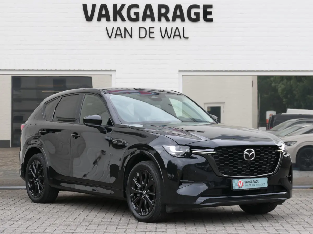 2.5 e-SkyActiv PHEV Homura | Panoramadak | Trekhaak | 360°-camera | BOSE | Memory | Stoelventilatie | Stuur-/Stoelverwarming V+A | Apple-/Android Carplay | Dodehoek detectie | ACC