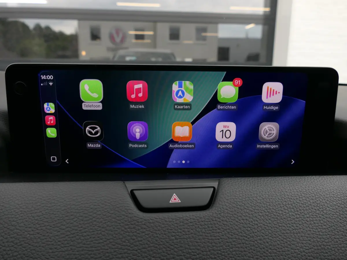 2.5 e-SkyActiv PHEV Homura | Panoramadak | Trekhaak | 360°-camera | BOSE | Memory | Stoelventilatie | Stuur-/Stoelverwarming V+A | Apple-/Android Carplay | Dodehoek detectie | ACC