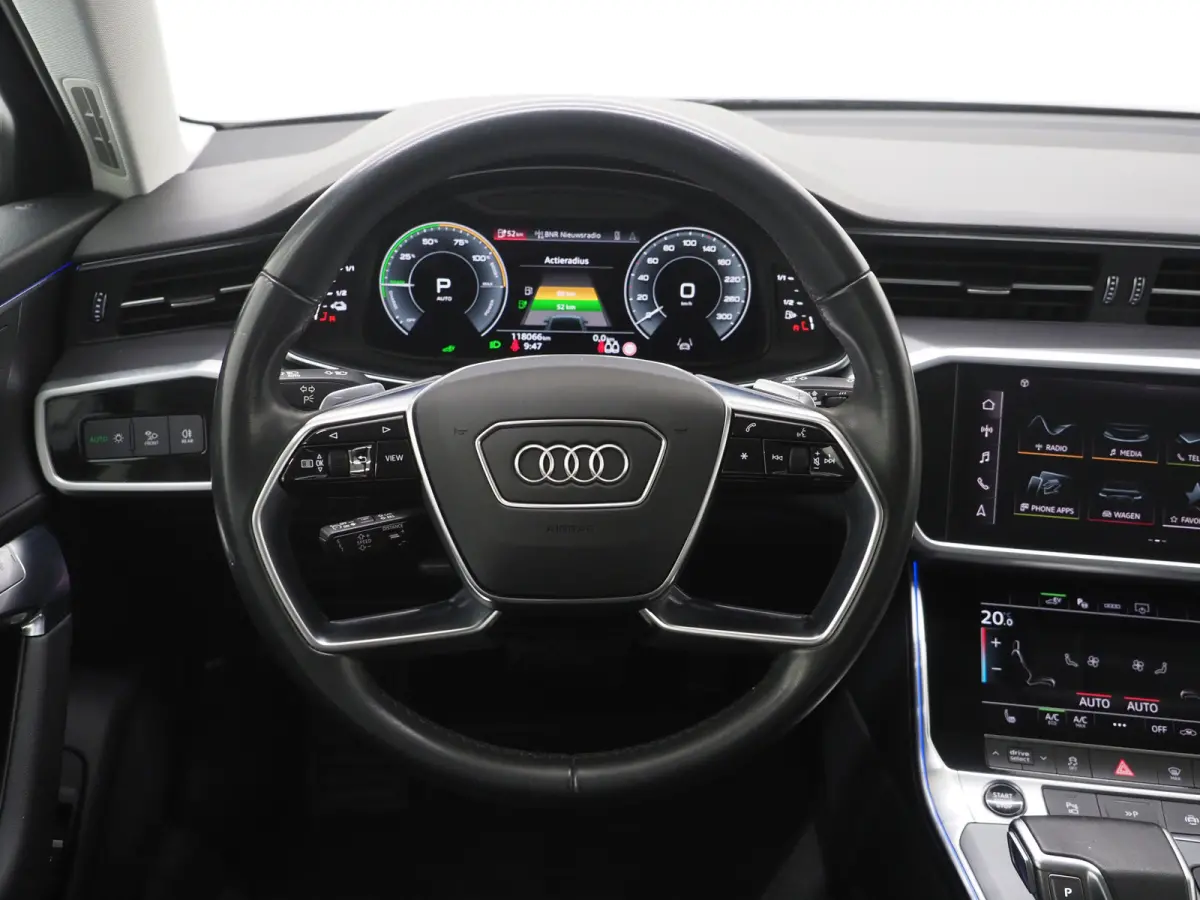 50 TFSI e quattro | Leder | Trekhaak | 360 | Sfeerlicht | Memory | Keyless | Adaptive Cruise | Carplay