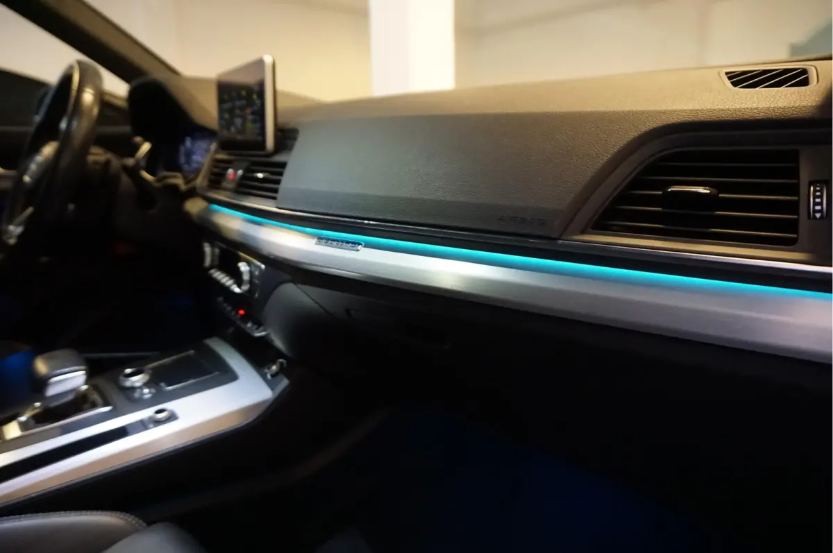 2.0 TFSI Quattro Sport S-Line | Luchtvering | Pano | HUD | B&O | Sfeer | Apple | Adaptive | 21inch | Designo Lederen interieur | Standkachel