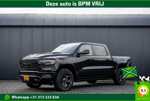 1500 LIMITED 5.7L V8 | 1e Eigenaar | Head up | Luchtvering | Rambox | Split Tailgate | Pano | Harman / Kardon